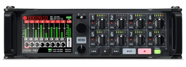 Zoom F8n Pro 8-Input / 10-Track Multitrack Field Recorder